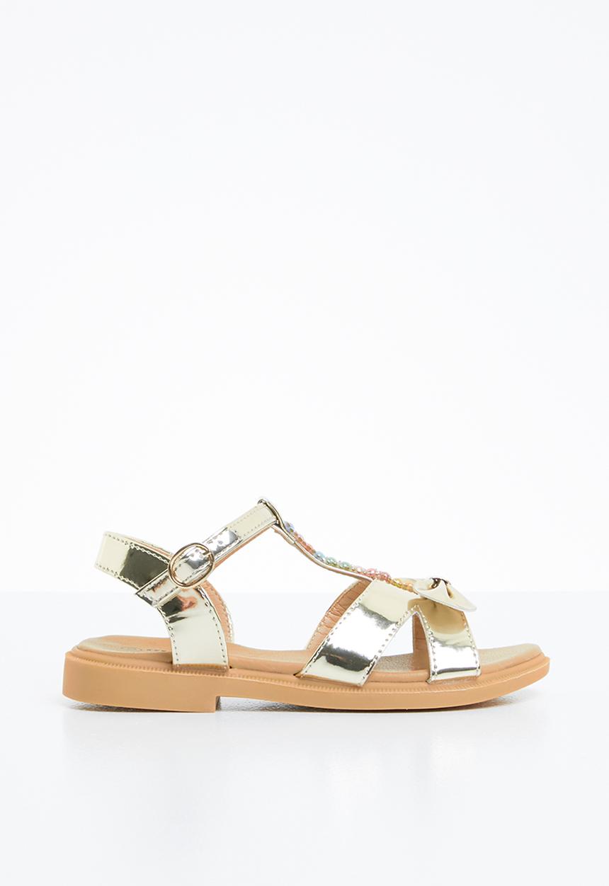 Naughty Kids - Annarose  strap sandal - gold