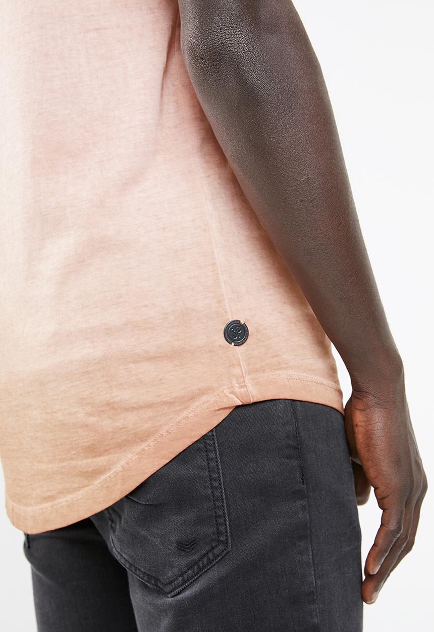 S.P.C.C - Block placement printed tee - tan