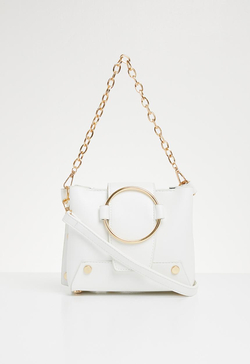 Superbalist - Anja studded bag - white