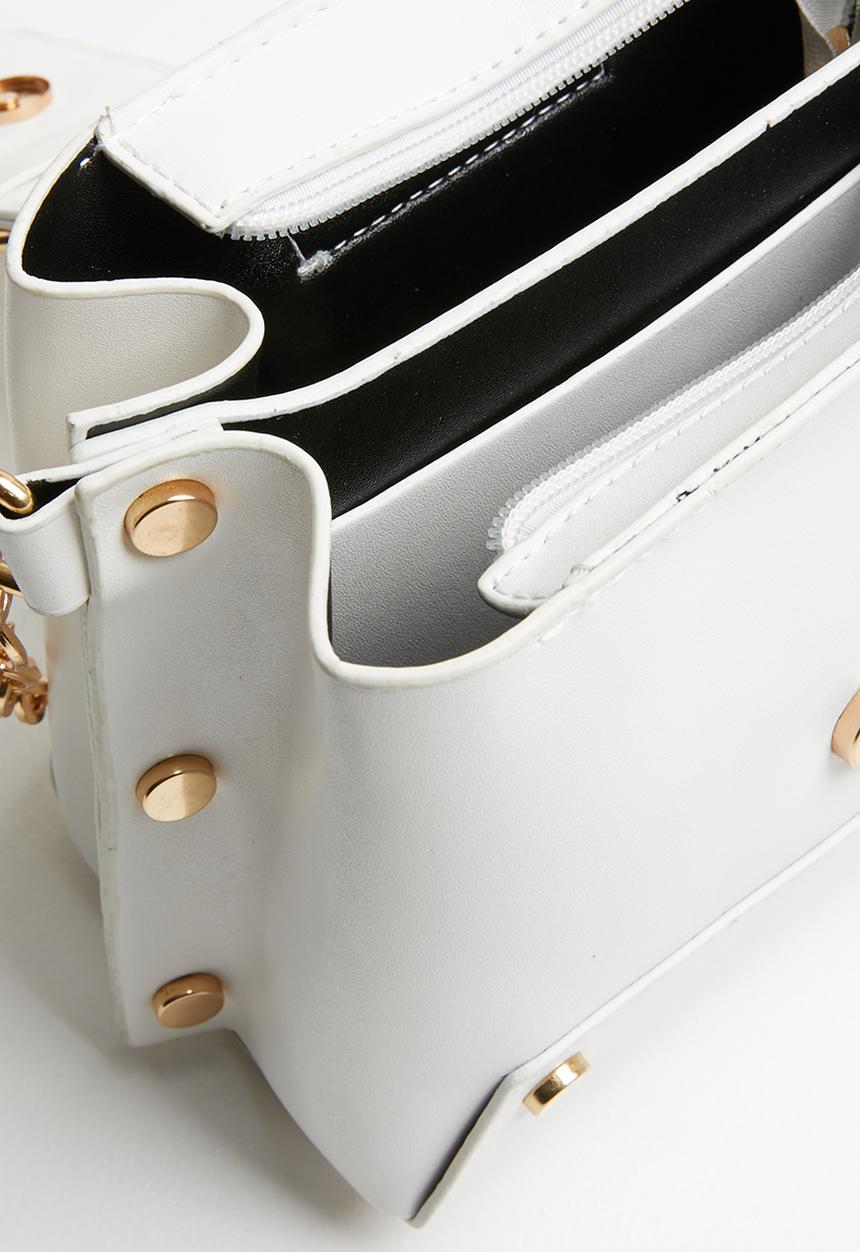 Superbalist - Anja studded bag - white
