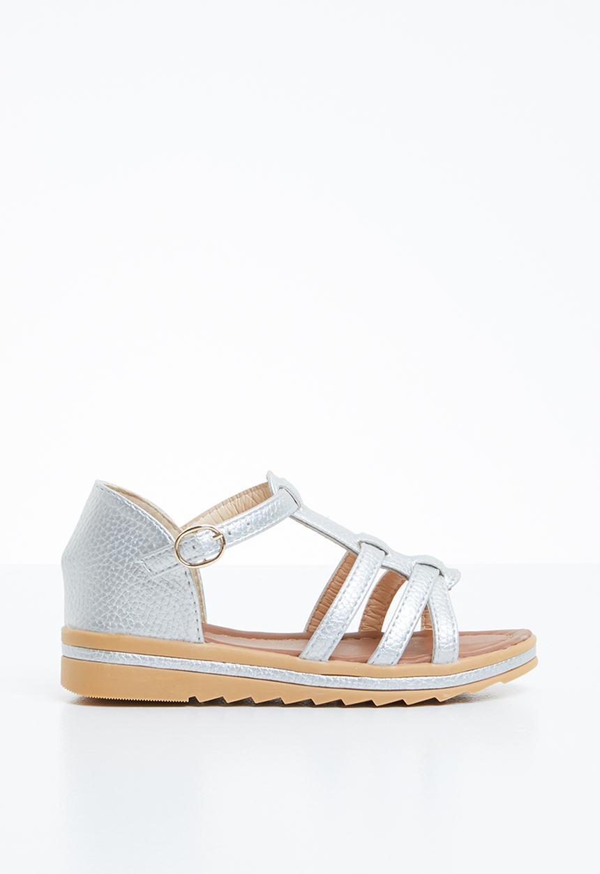 Naughty Kids - Annabela strap sandal - silver