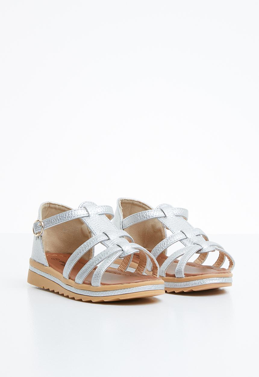 Naughty Kids - Annabela strap sandal - silver