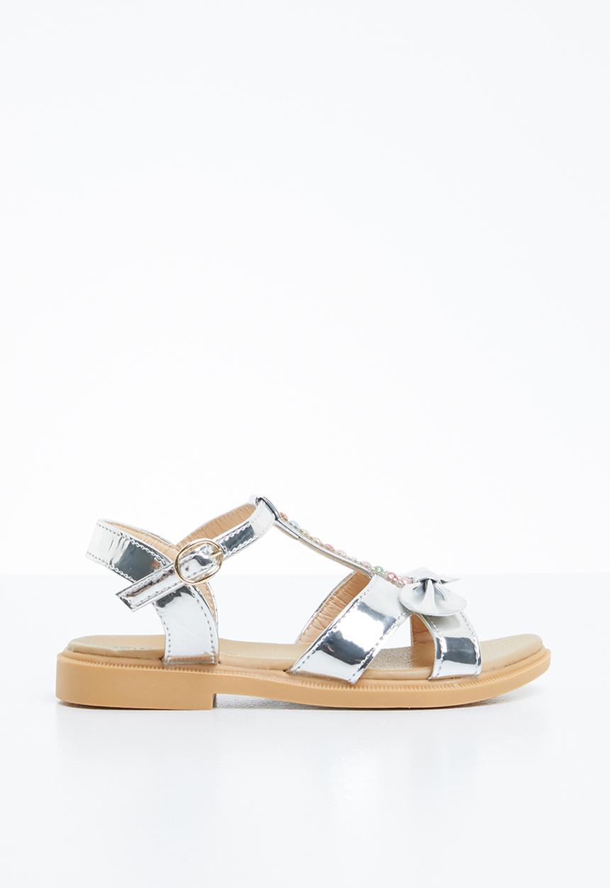 Naughty Kids - Annarose  strap sandal - silver