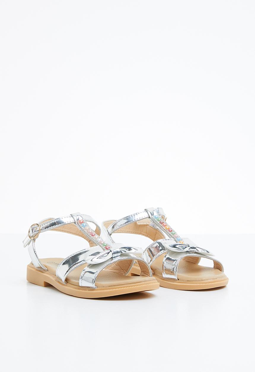 Naughty Kids - Annarose  strap sandal - silver
