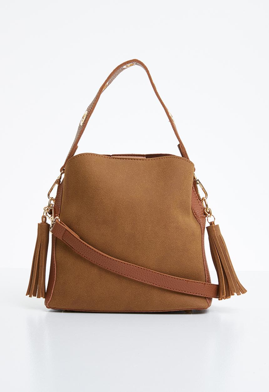 Superbalist - Tassel crossbody - tan