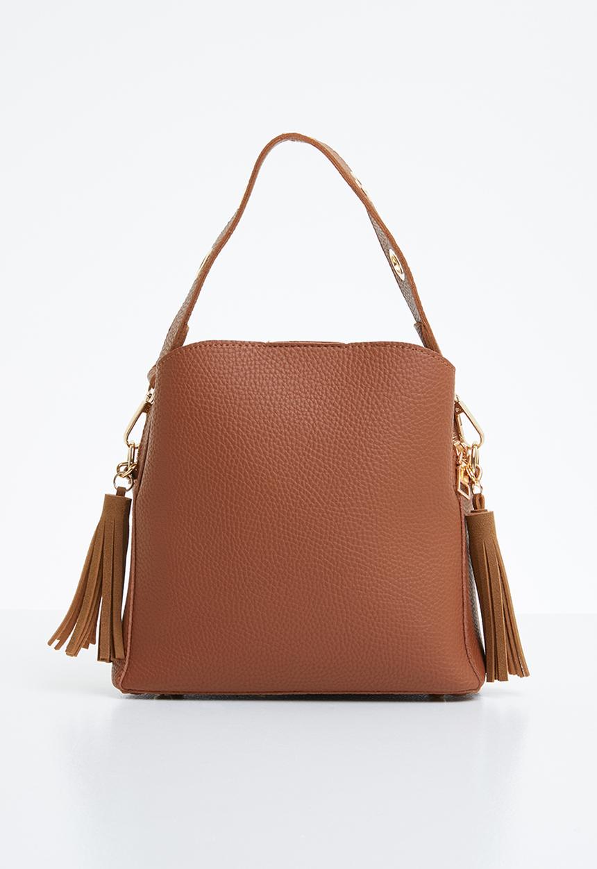 Superbalist - Tassel crossbody - tan