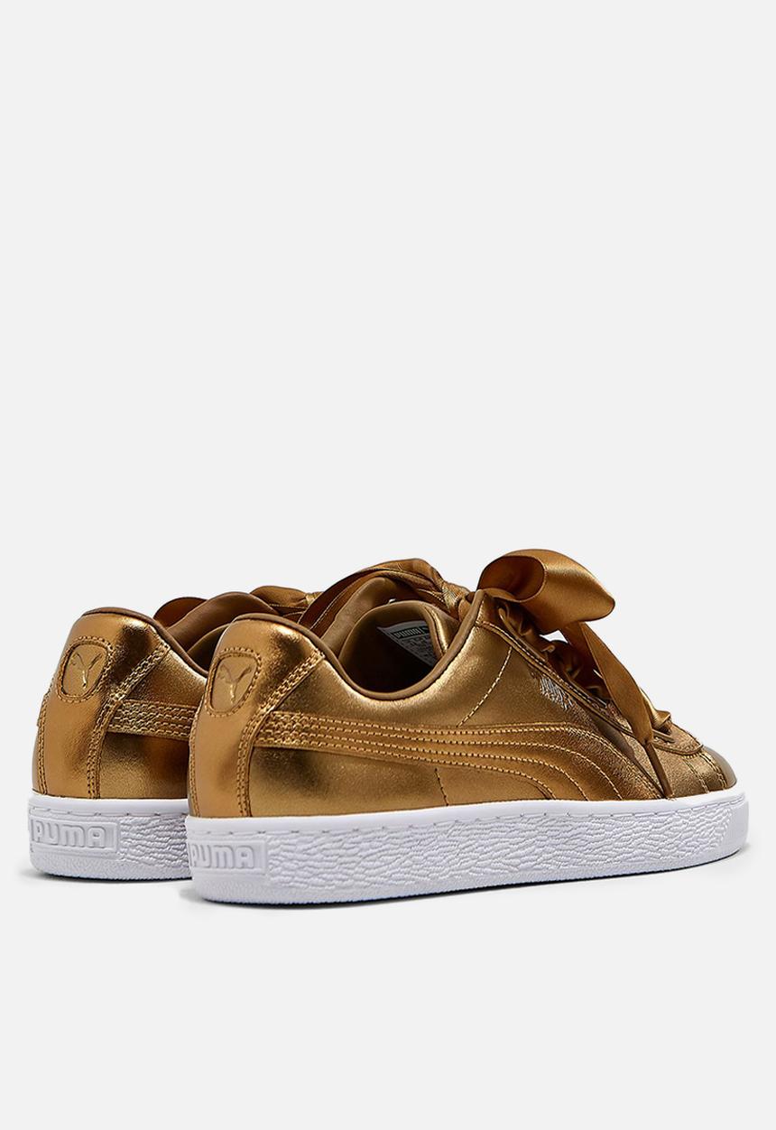 PUMA - Basket Heart Luxe - ermine