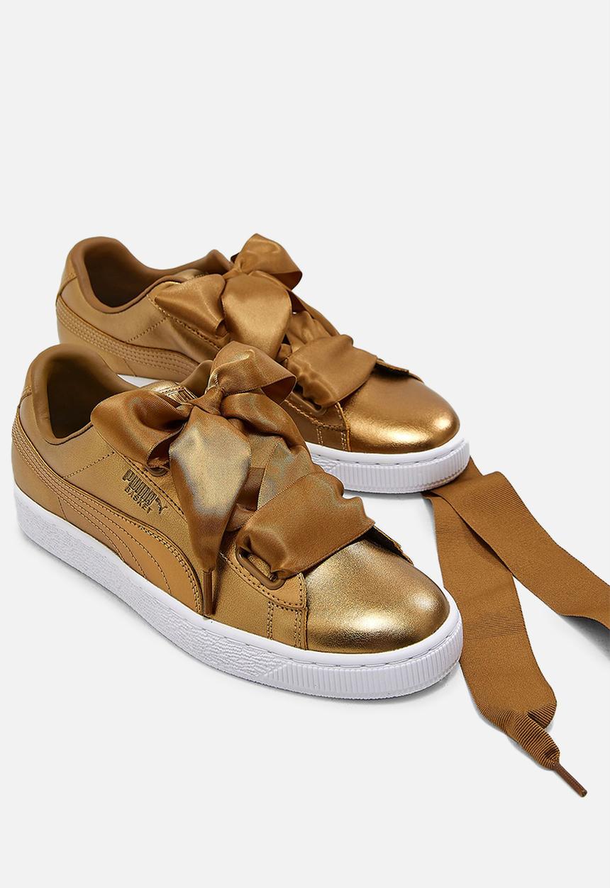 PUMA - Basket Heart Luxe - ermine