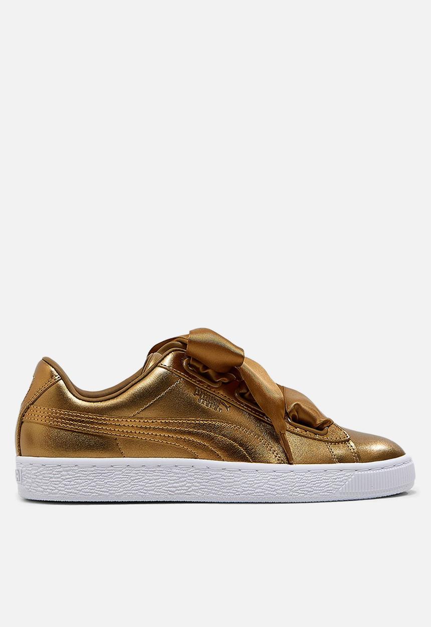 PUMA - Basket Heart Luxe - ermine
