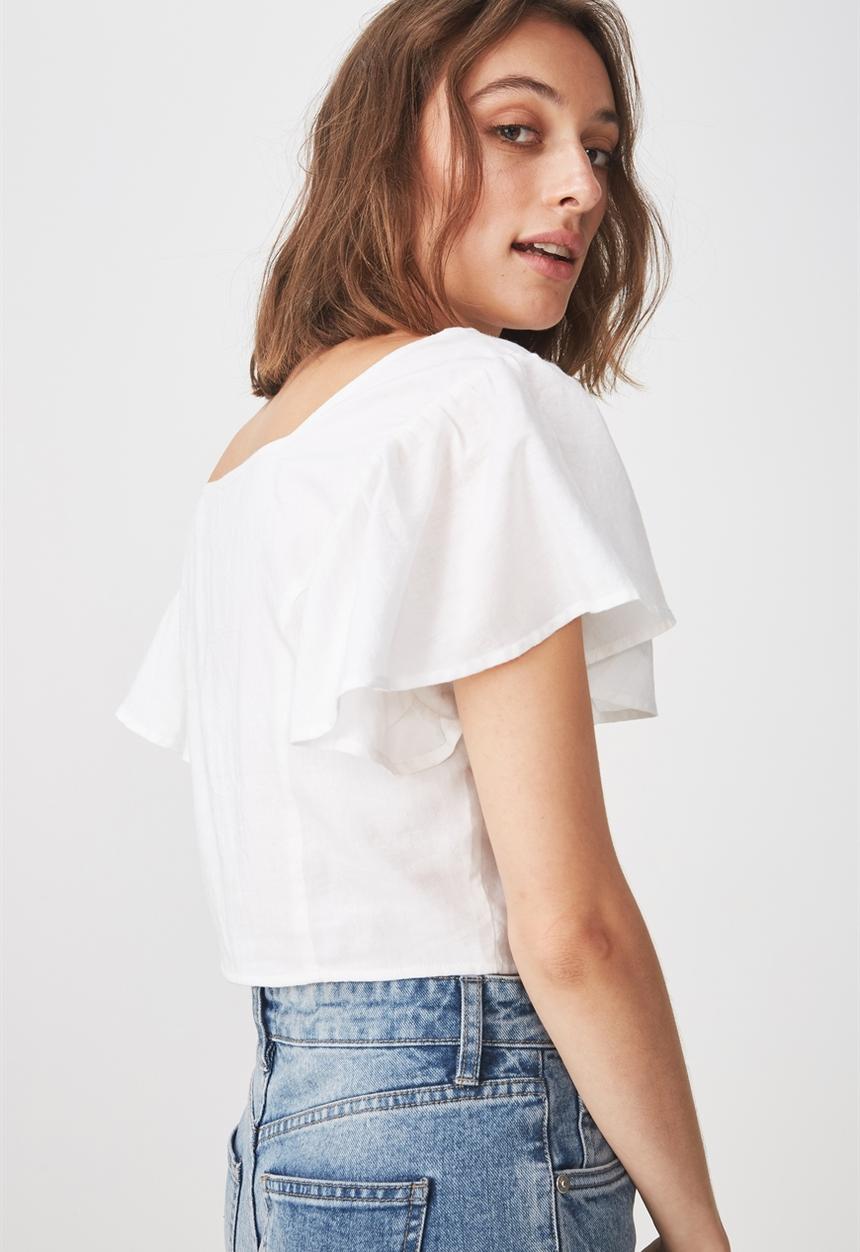 Cotton On - Ava blouse - white