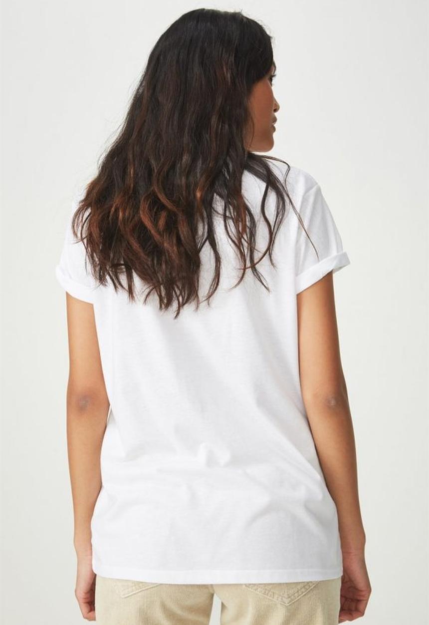 Cotton On - Tbar fox graphic tee Friends - white