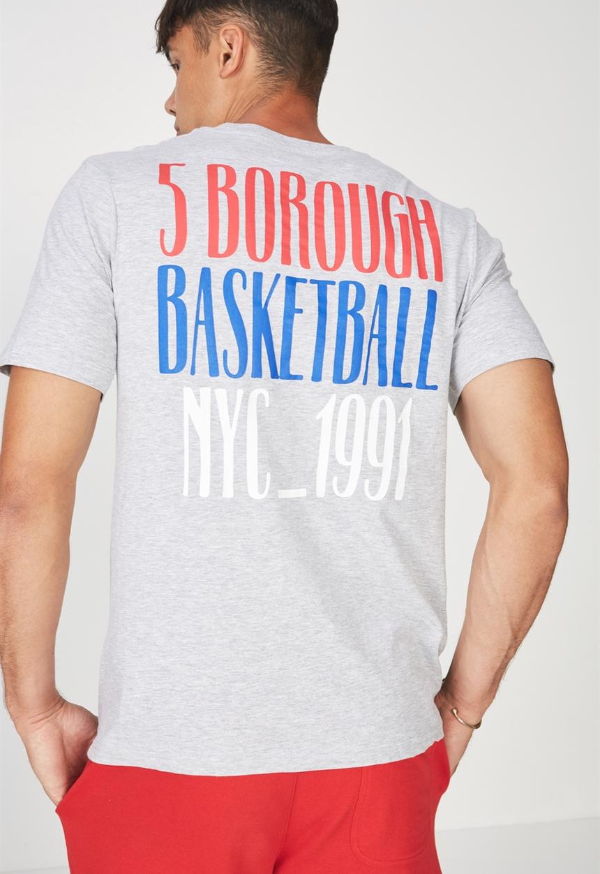 Cotton On - Borough 1991 Tbar tee - grey 