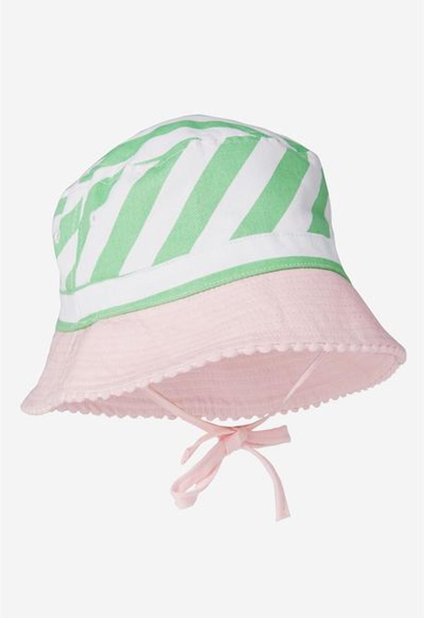 Cotton On - Baby bucket hat - pink & green 