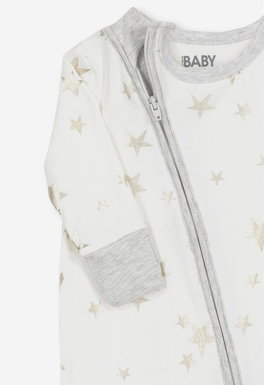 Cotton On - Mini zip through romper - multi