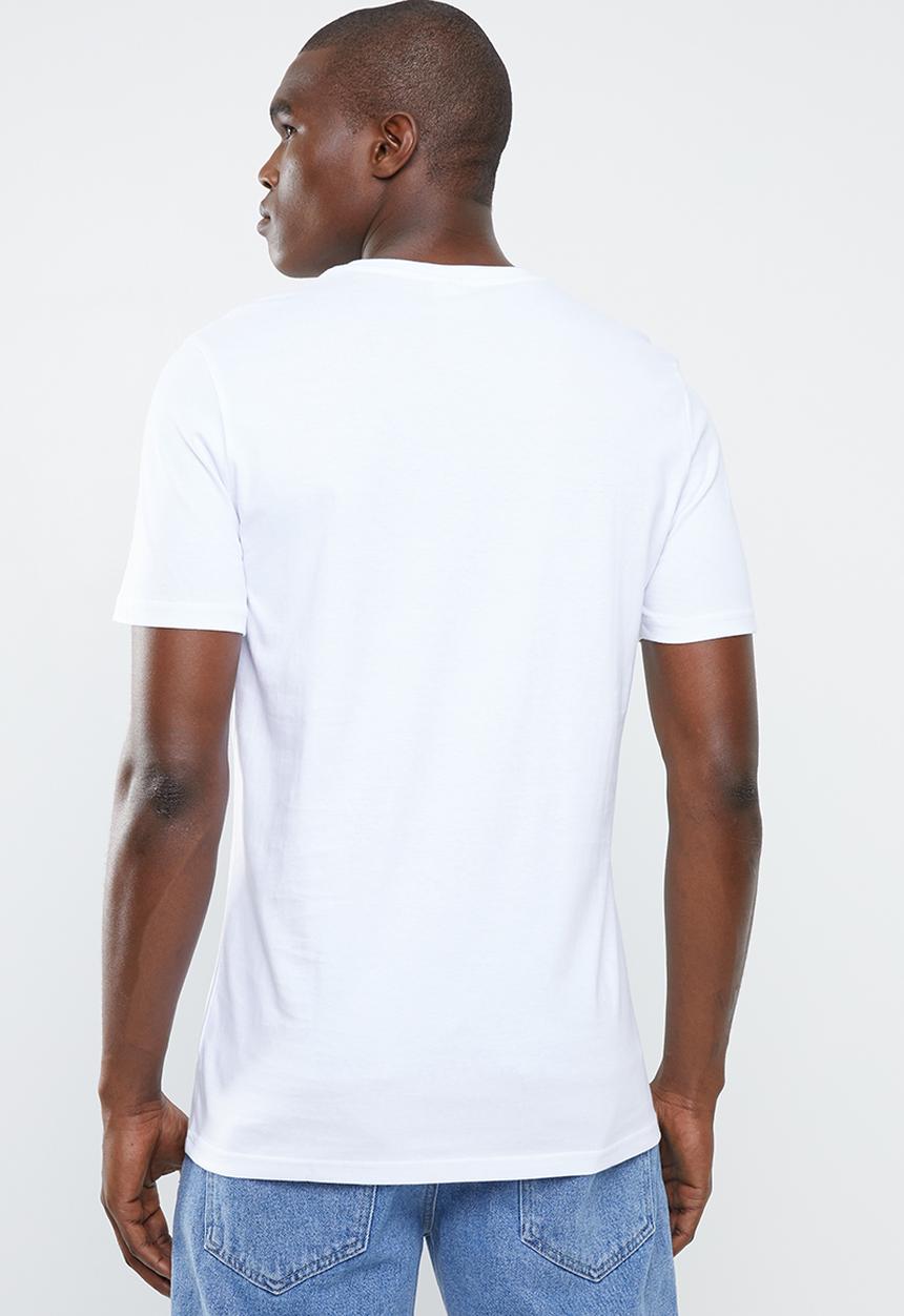 PUMA - Classics box logo tee - white