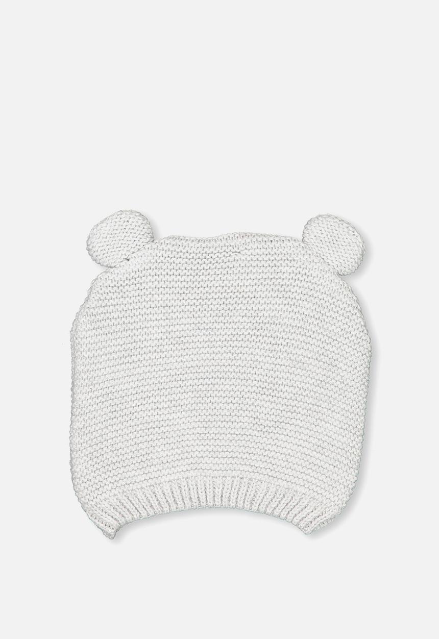 Cotton On - Baby knit beanie - white 