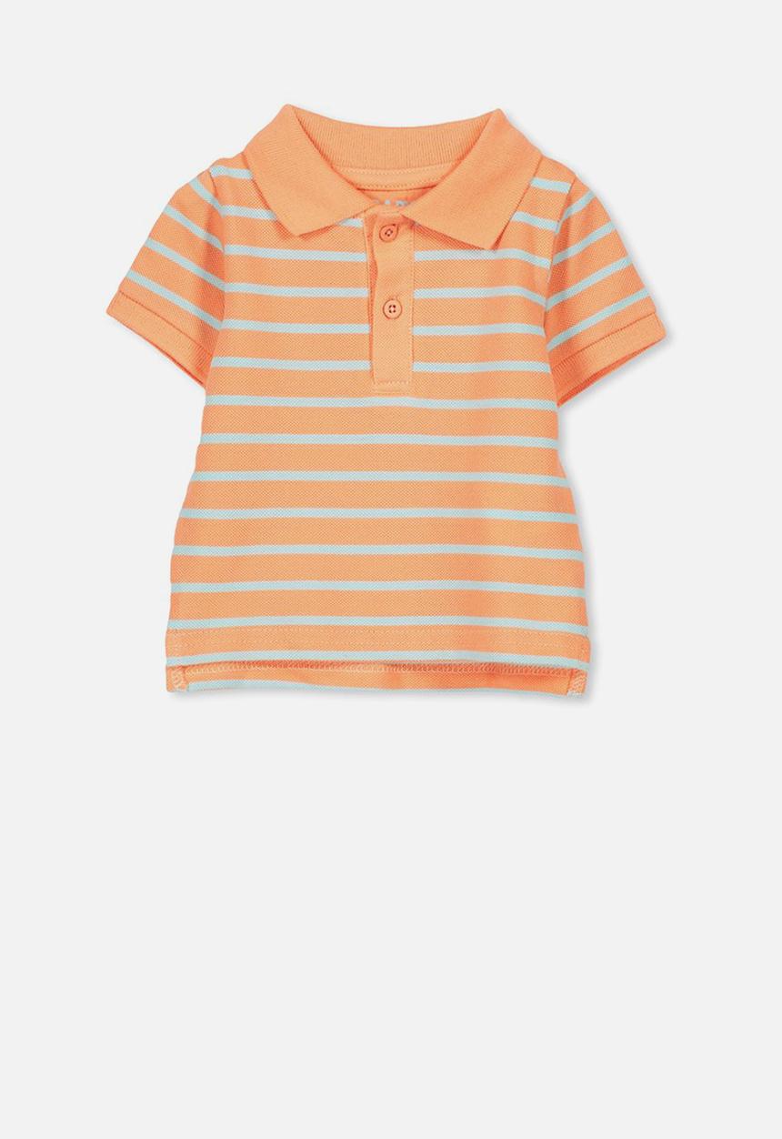 Cotton On - Hugo polo tee - orange