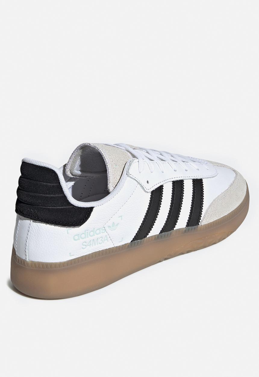 adidas Originals - SAMBA RM - black/white/clear mint
