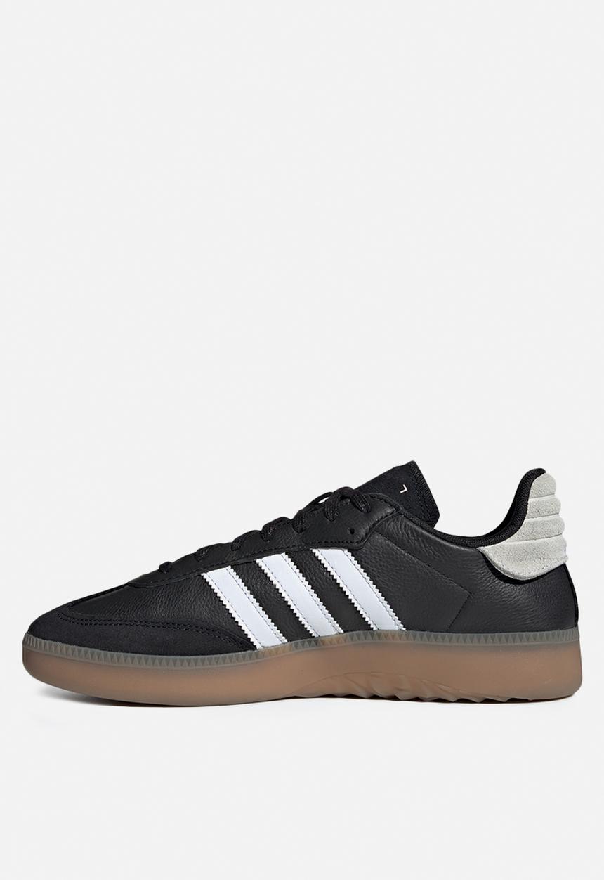 adidas Originals - SAMBA RM - black/white/clear orange