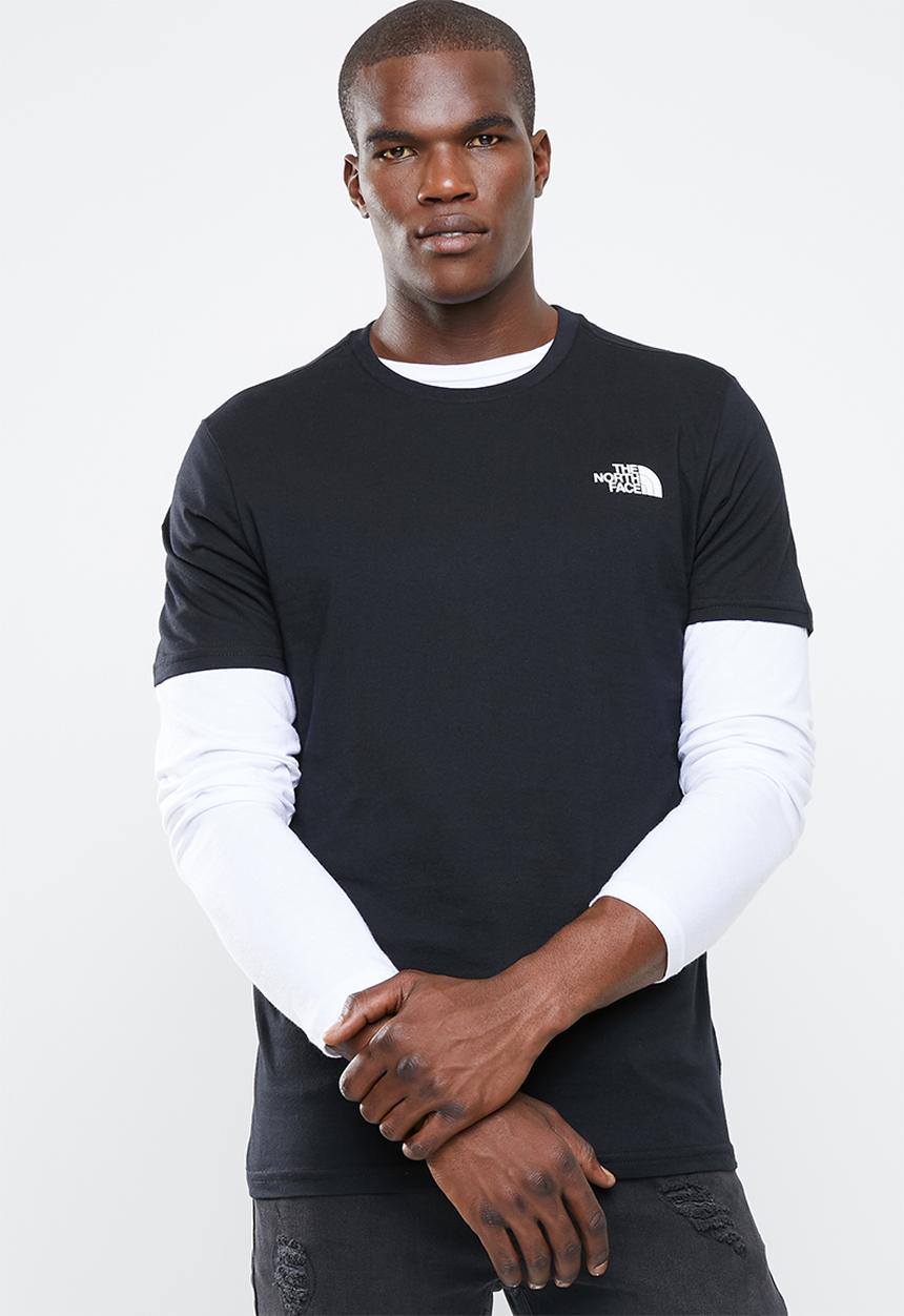 The North Face - Red box tee - black
