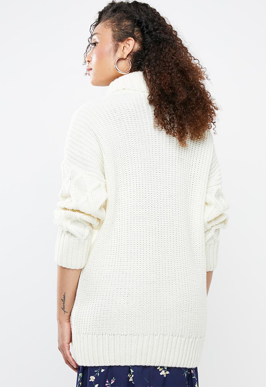 Superbalist - Cable knit chunky - cream