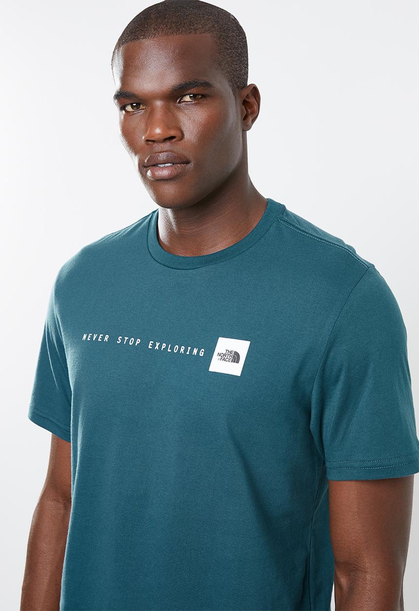 The North Face - Never stop exploring tee - teal