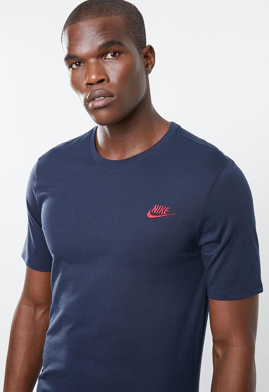 Nike - NSW tee club embroidered future - navy