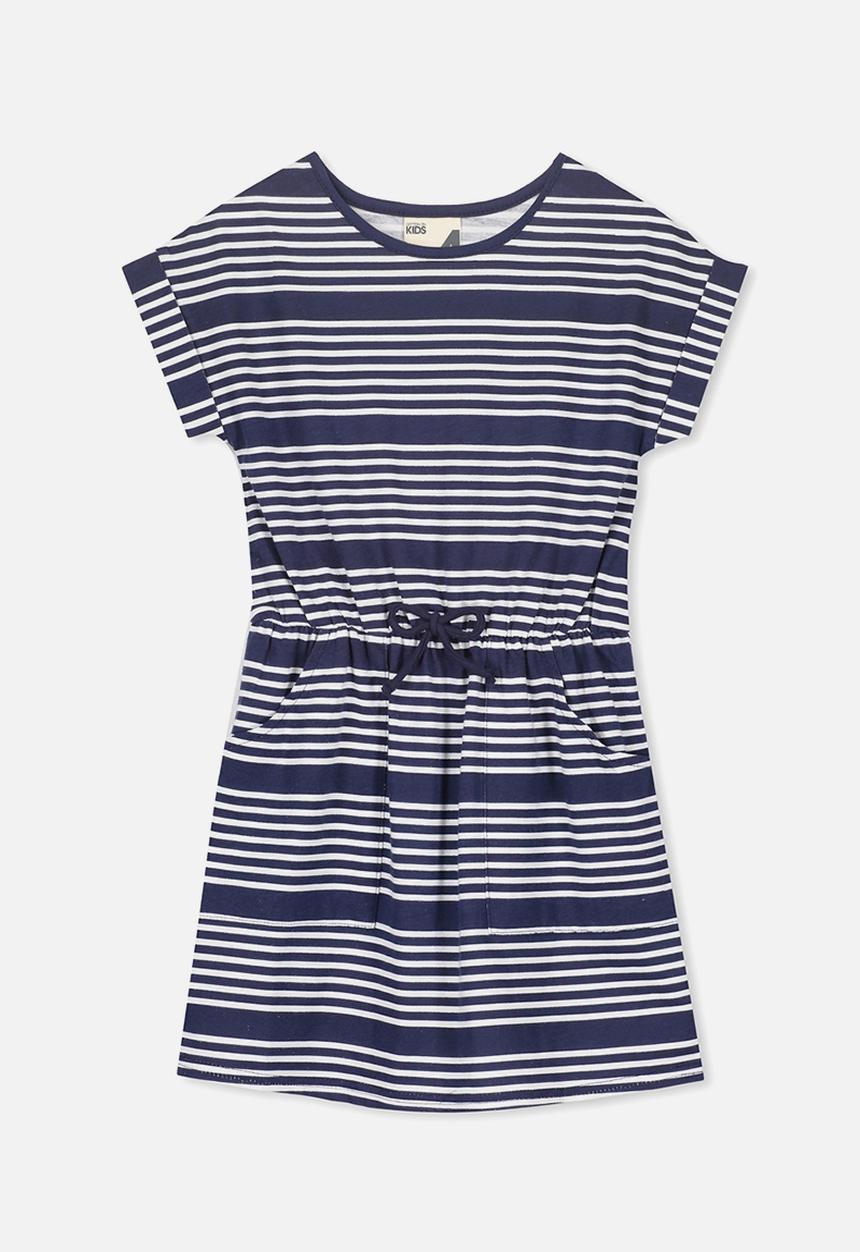 Cotton On - Sibella short sleeve  - navy & white 