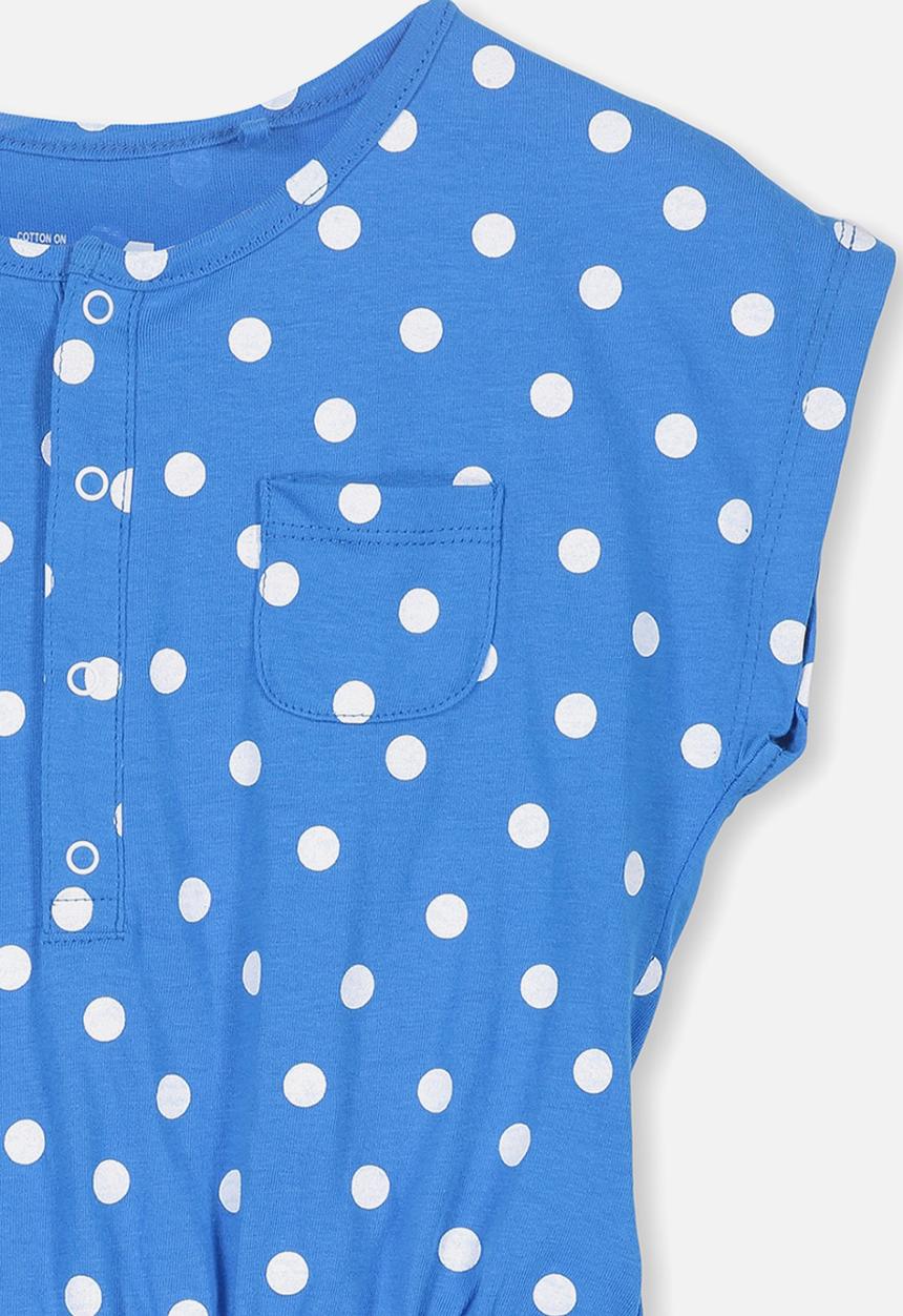 Cotton On - Bella playsuit - blue