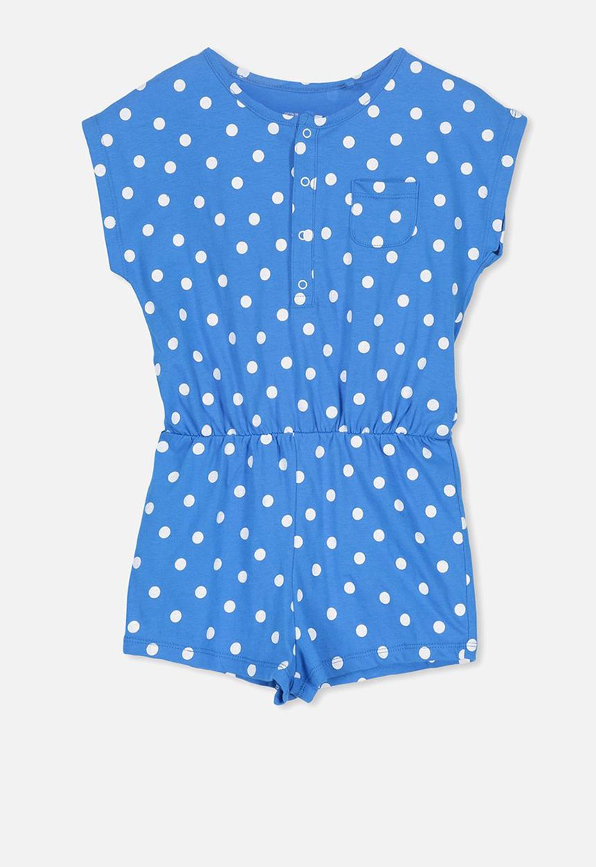 Cotton On - Bella playsuit - blue