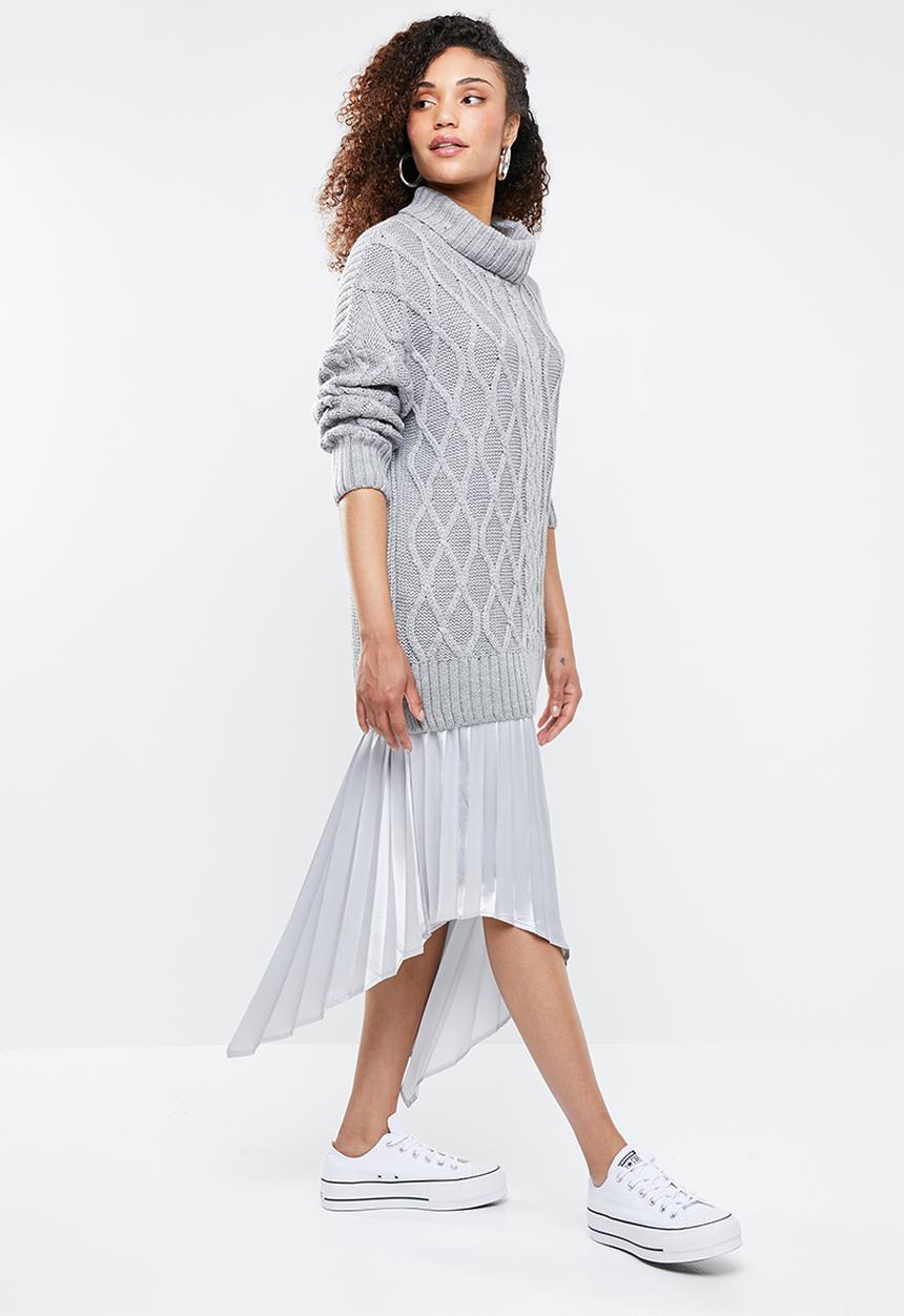 Superbalist - Cable knit chunky - grey