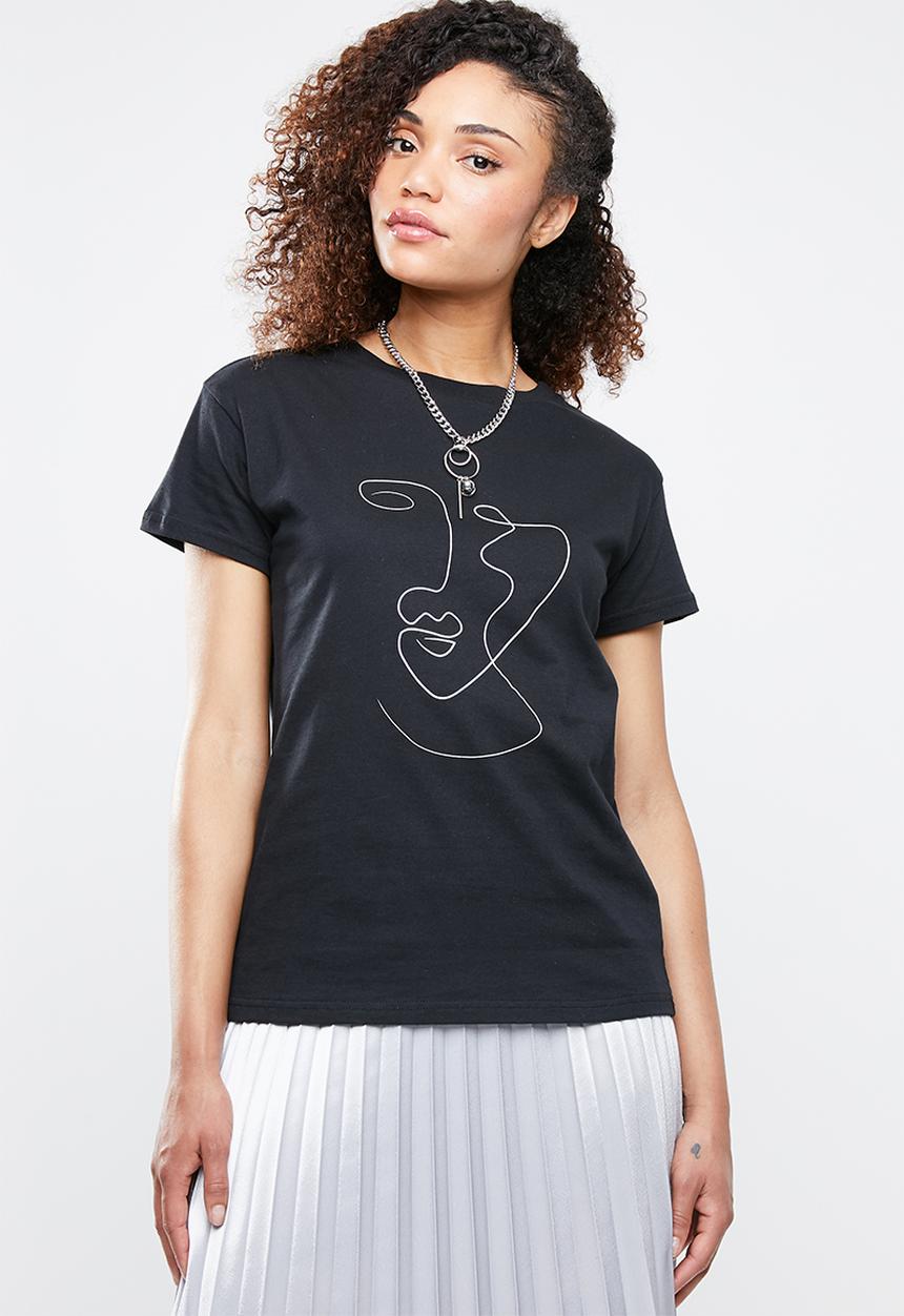Superbalist - Graphic T-shirt - black