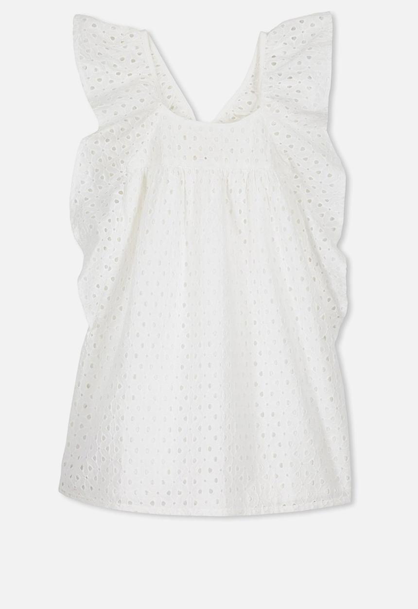 Cotton On - Dot dress - white 