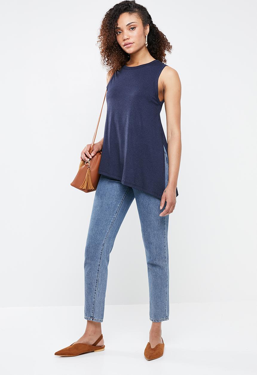 Superbalist - Asymmetric vest - navy