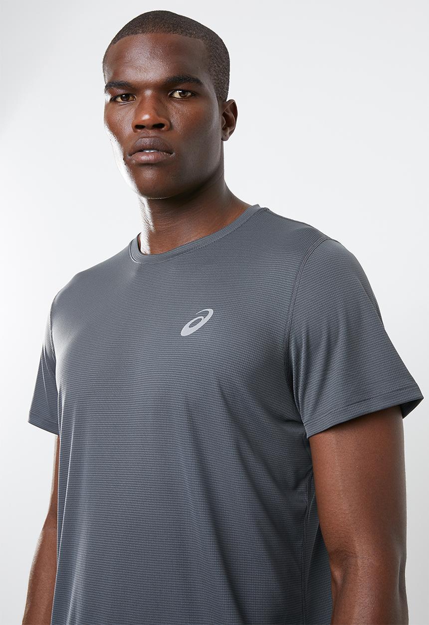 ASICS - Silver SS top - grey