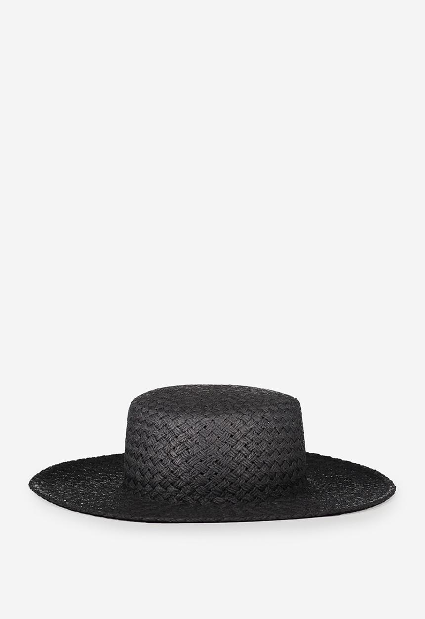 Cotton On - Wide brim boater  - black