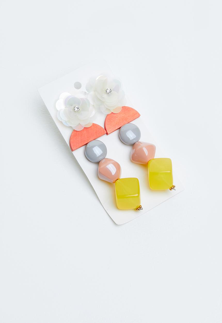 Joy Collectables - Statement earrings - multi