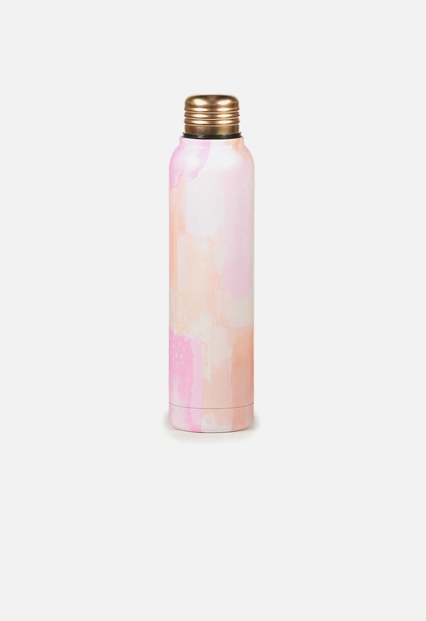 Typo - Small metal drink bottle - peach