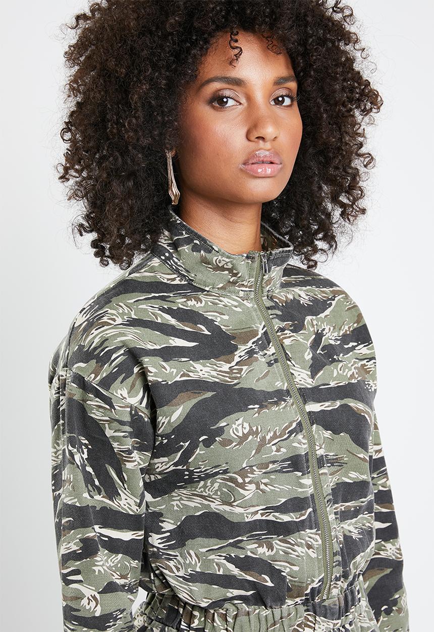 Missguided - Camo utility jumpsuit - multi