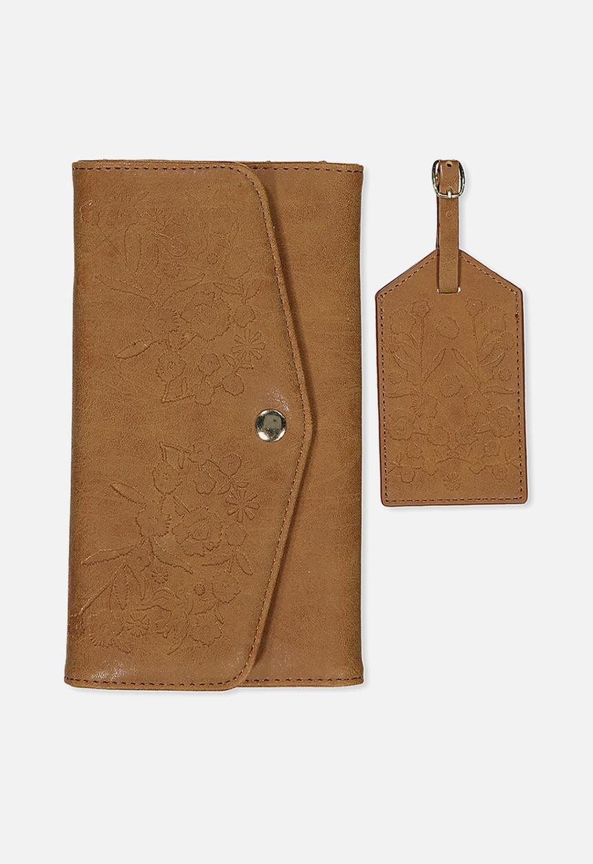 Typo - Wanderer travel set - tan