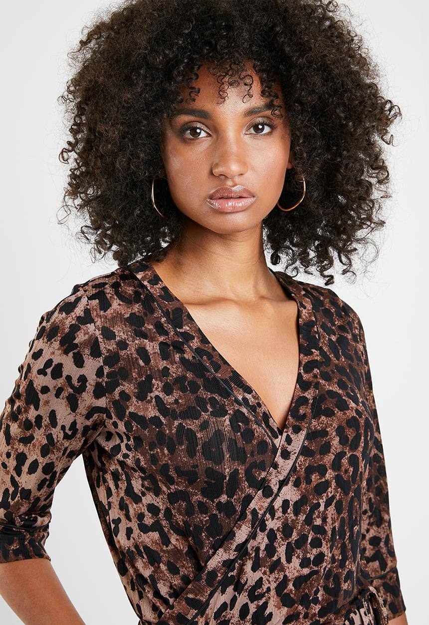 ONLY - Anni 3/4 Jumpsuit - brown