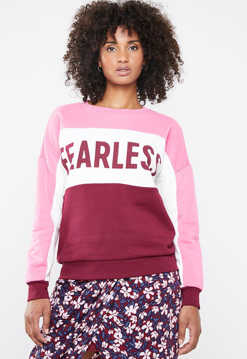 Noisy May - Soulmate long sleeve sweat - multi