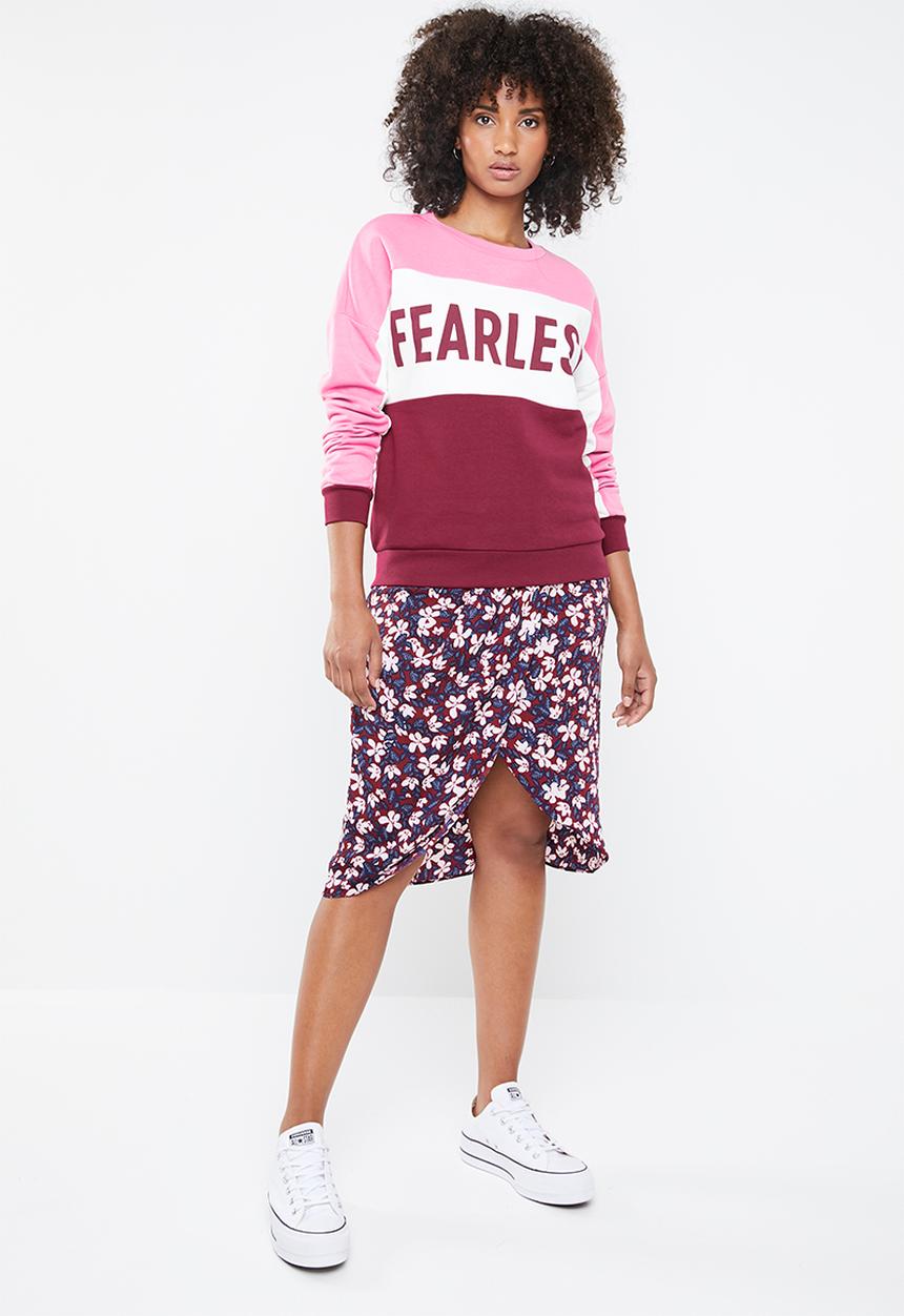 Noisy May - Soulmate long sleeve sweat - multi