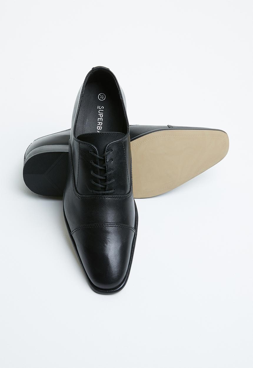 Superbalist - Lenny leather oxford - black