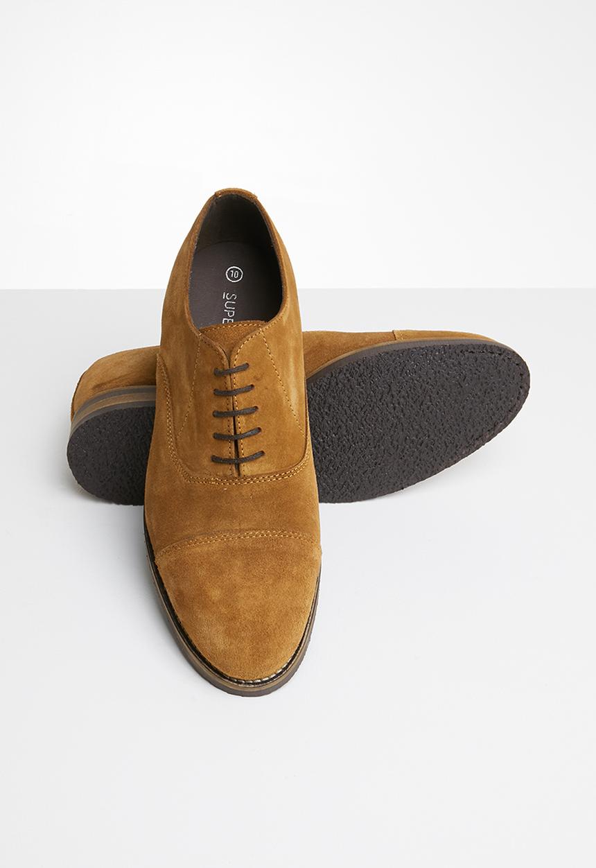 Superbalist - Billy suede oxford - tan