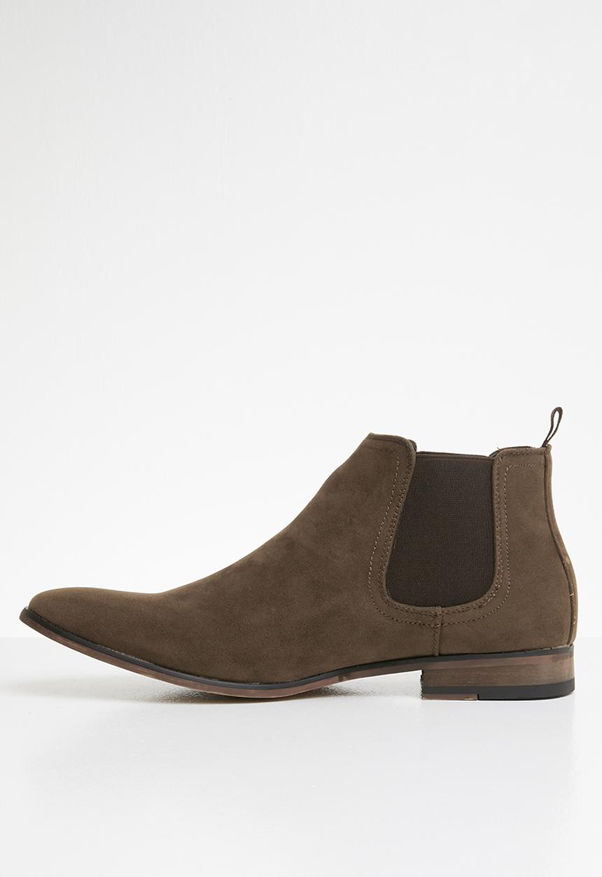 Superbalist - Chelsea boot with back pull tab - brown