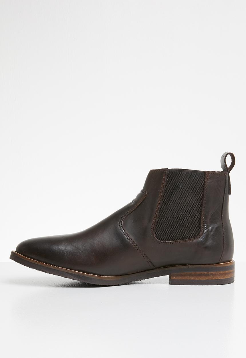 Superbalist - Cameron leather chelsea boot - brown