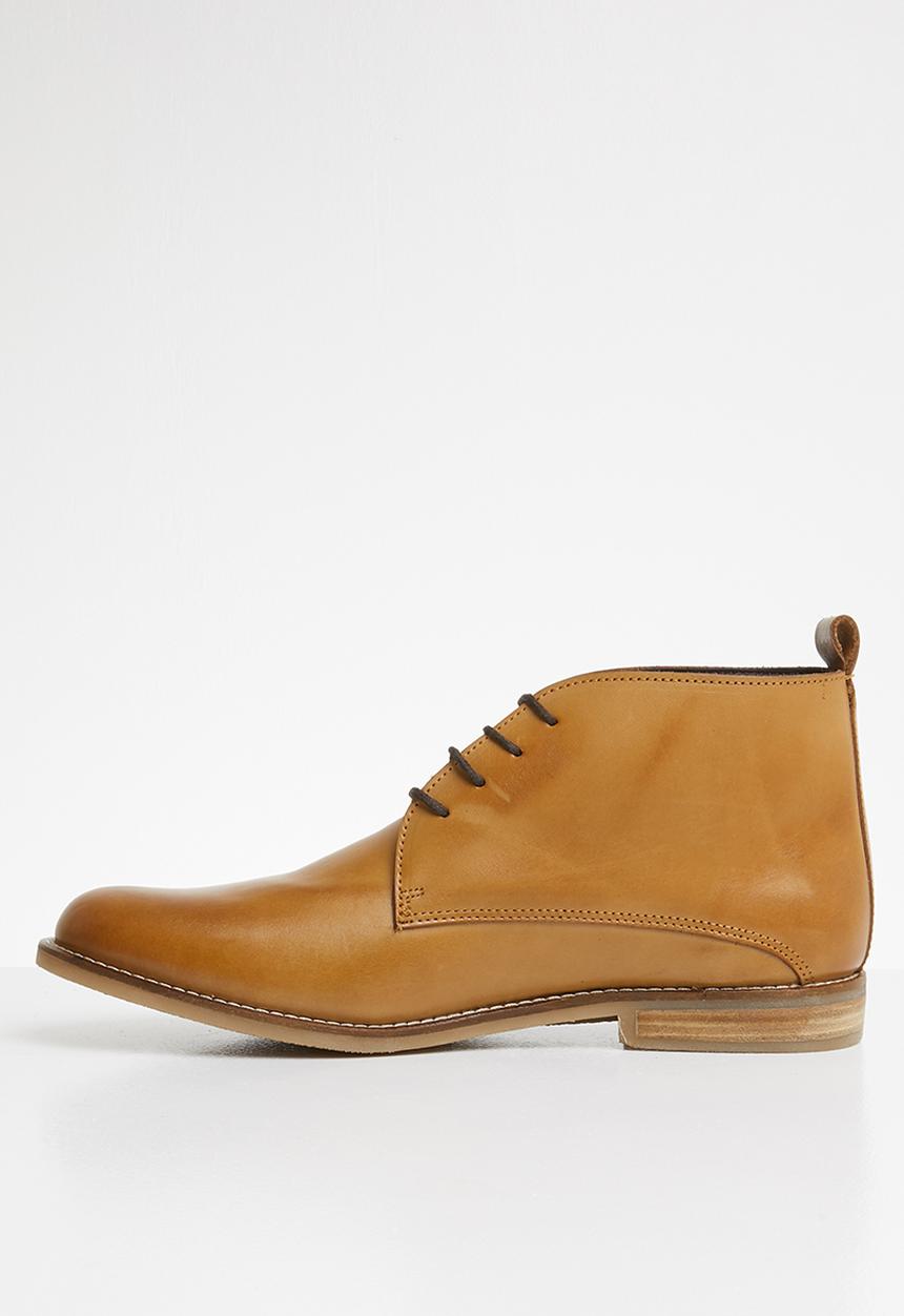 Superbalist - Chase leather desert boot - tan