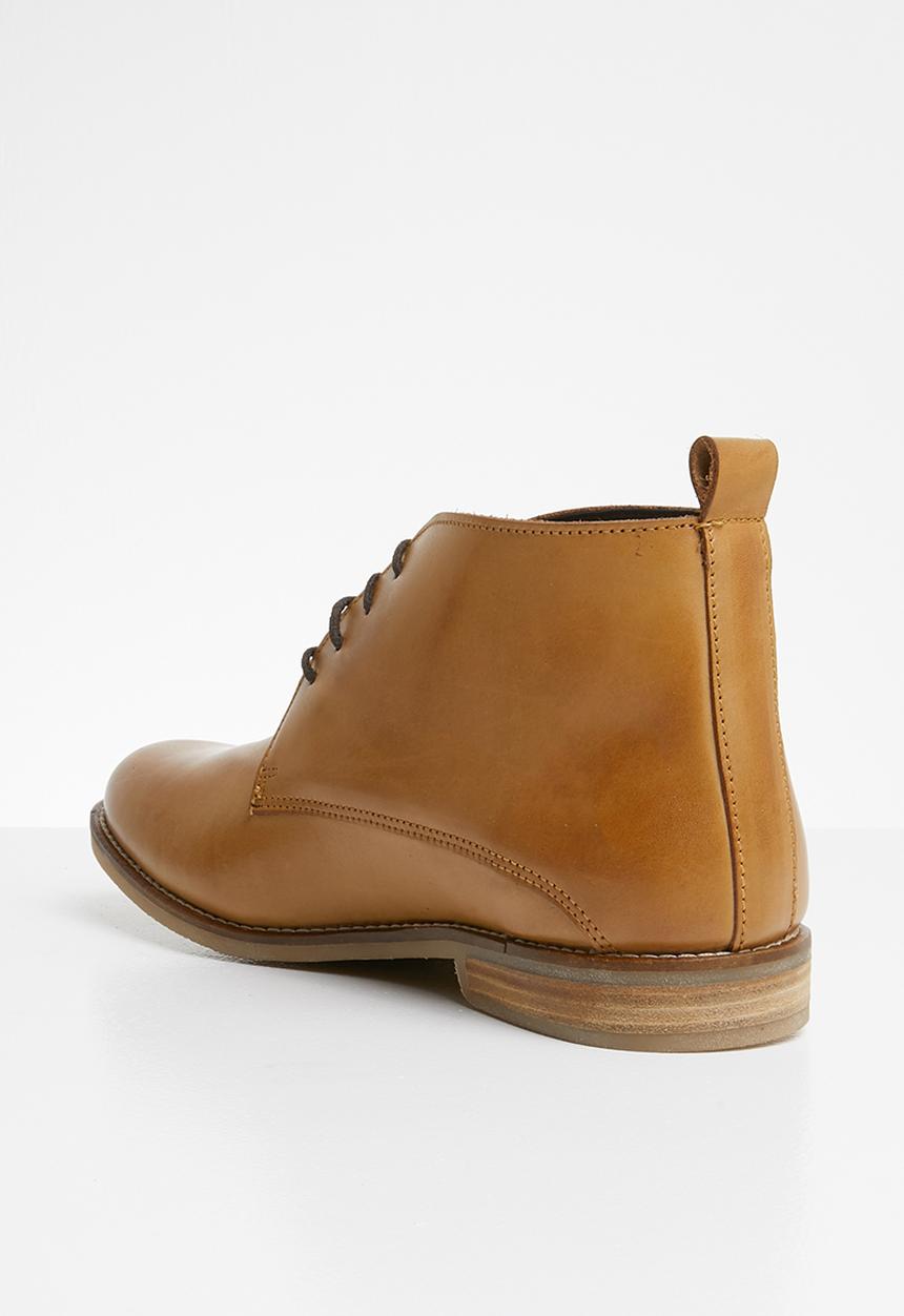 Superbalist - Chase leather desert boot - tan