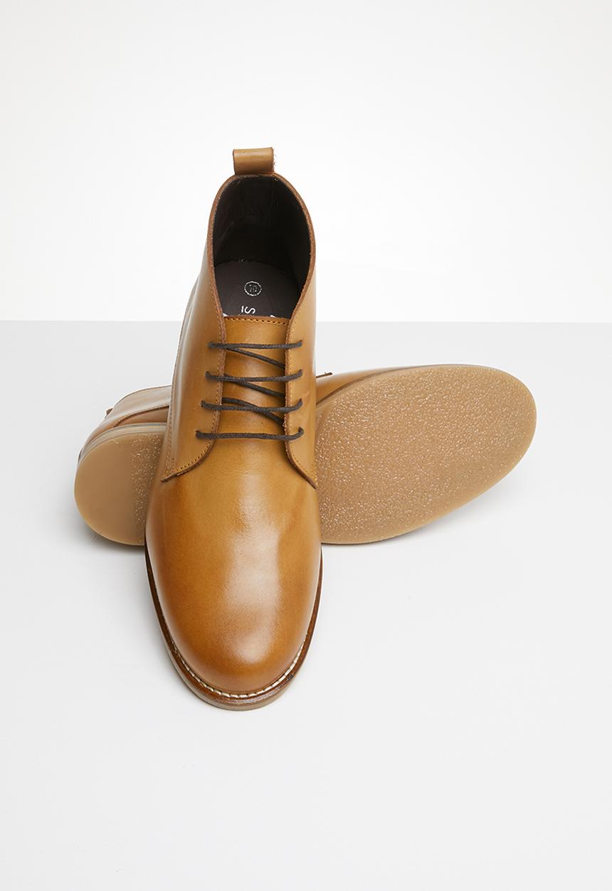 Superbalist - Chase leather desert boot - tan
